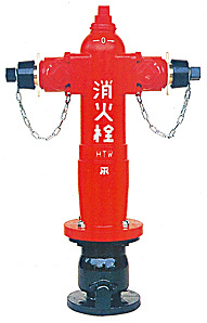 ＫＶＨ-２Ａ　地上式双口消火栓【100A×65A×65A】